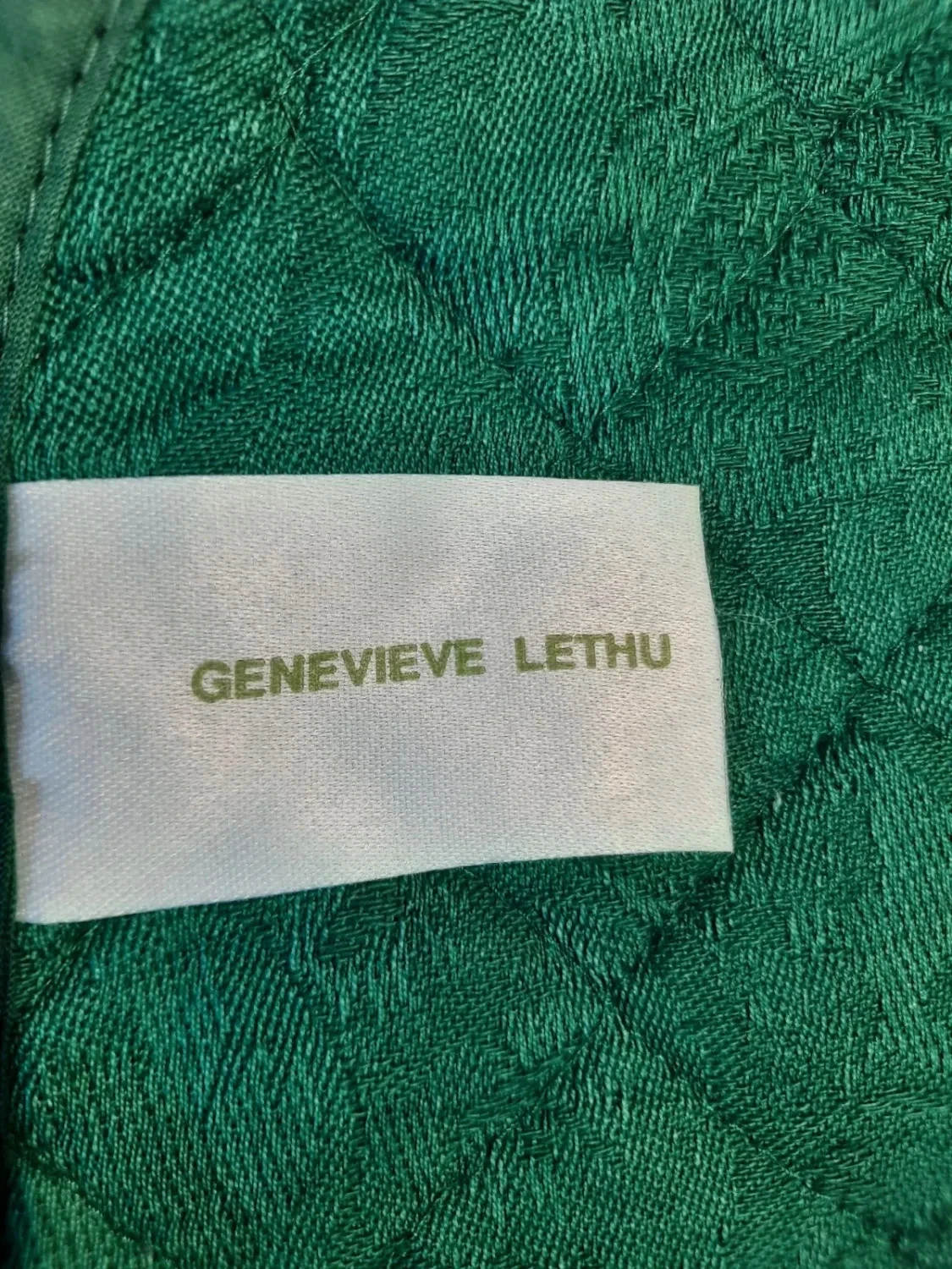 🥀Lot de 6 set de table en coton. Geneviève Lethu. – photo 3